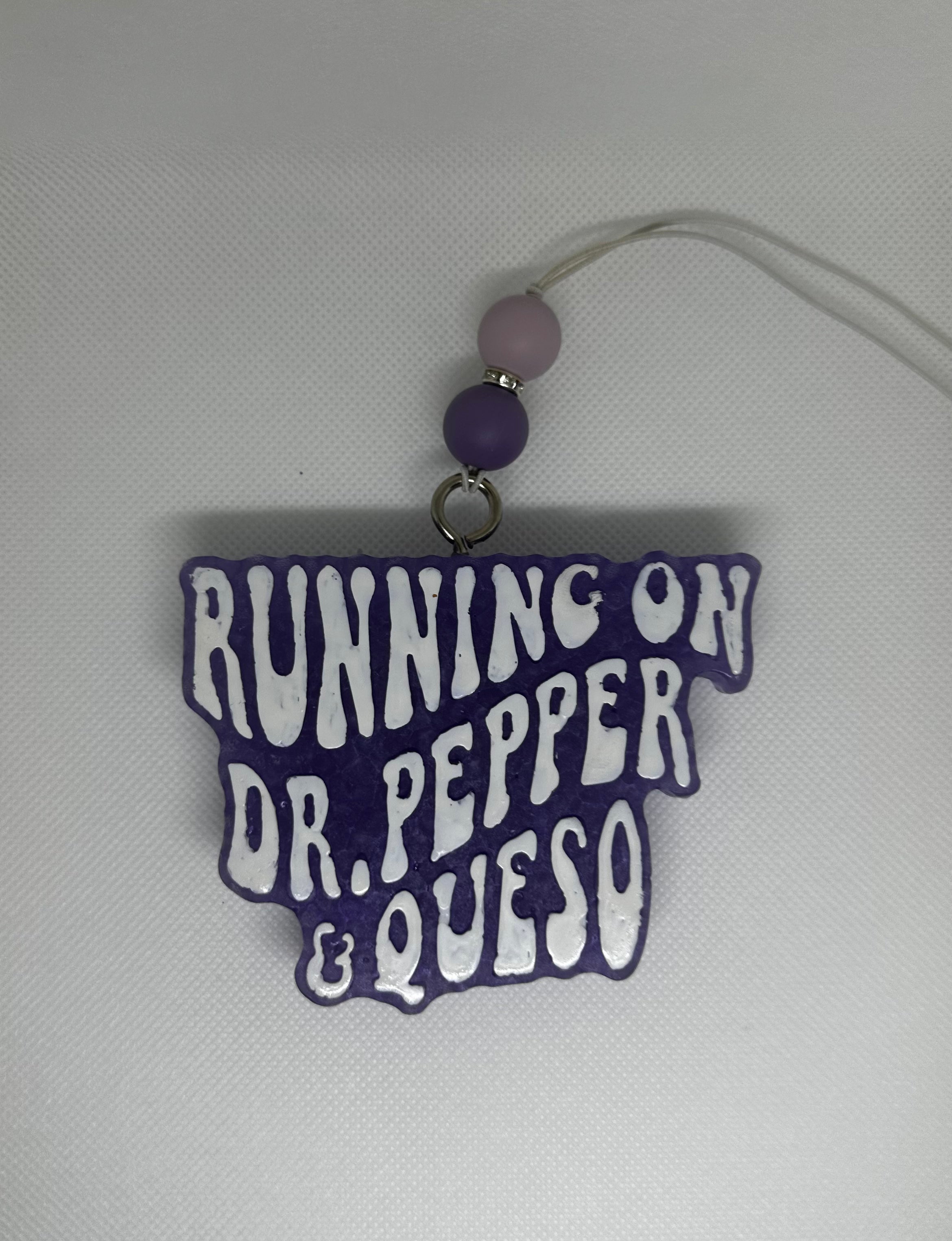 Running on Dr. Pepper and Queso Freshie